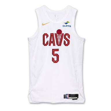 View full screen - View 1 of Lot 62. Sam Merrill Cleveland Cavaliers 2025 NBA Playoffs Eastern Conference Round 1 Game Worn Association Edition Jersey | Game 1 .