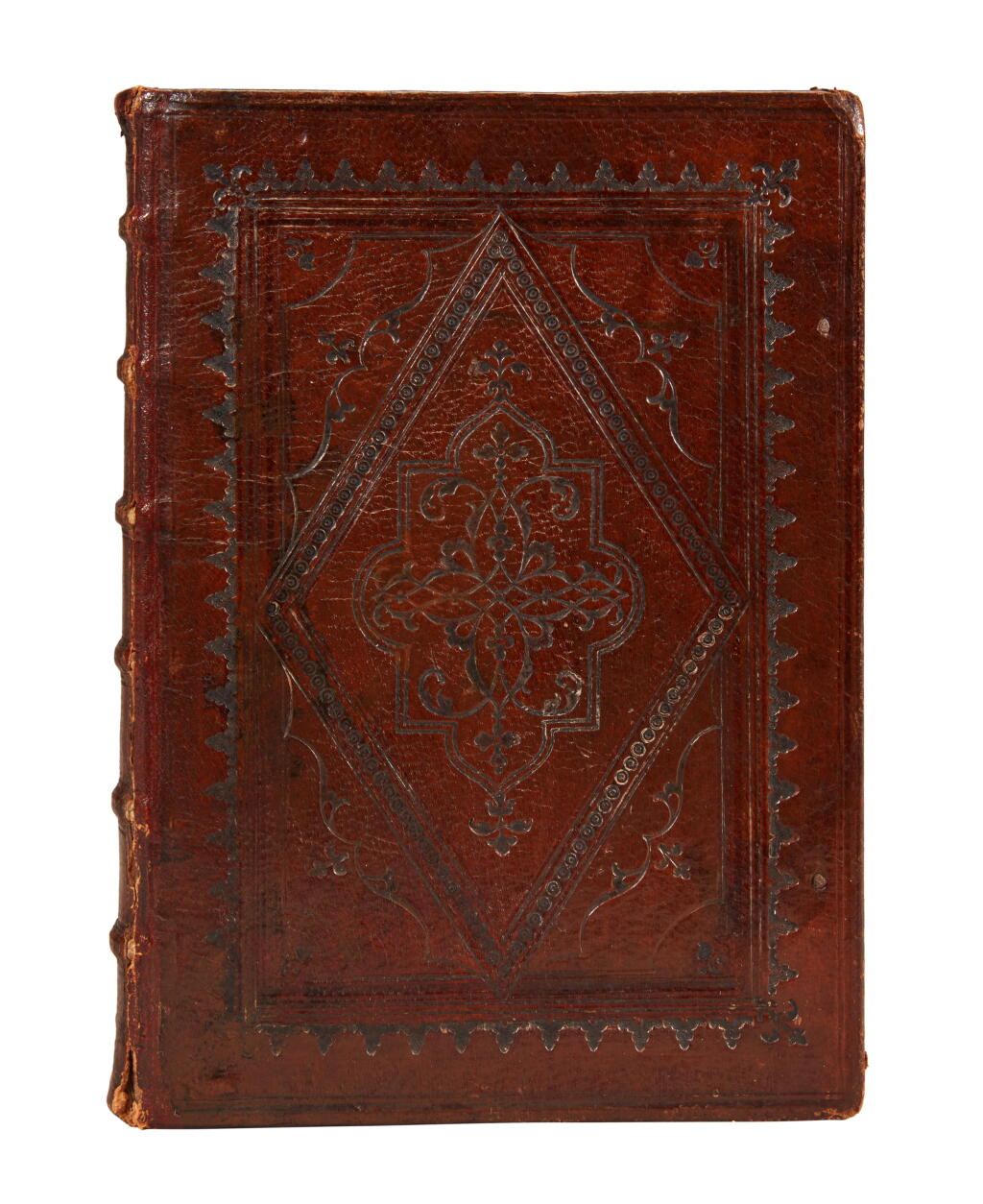 View full screen - View 1 of Lot 250. Plutarchus, La prima parte delle vite, Venice, 1525, Parisian silver-tooled binding by the Salel Binder.