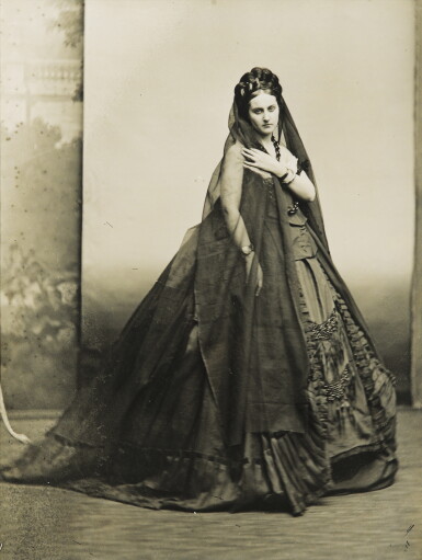 View full screen - View 1 of Lot 545. PIERRE-LOUIS PIERSON | LA COMTESSE DE CASTIGLIONE - VOILÉE, 1861-1865.