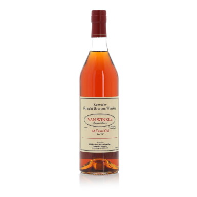 View full screen - View 1 of Lot 114. Van Winkle 12 Year Old Special Reserve Lot "B" 90.4 Proof NV (1 BT 75cl).
