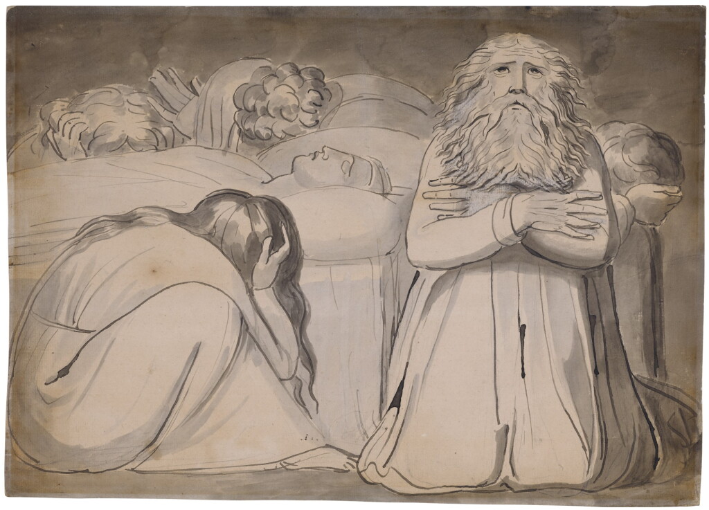 View full screen - View 1 of Lot 88. The Death of Ezekiel’s Wife.