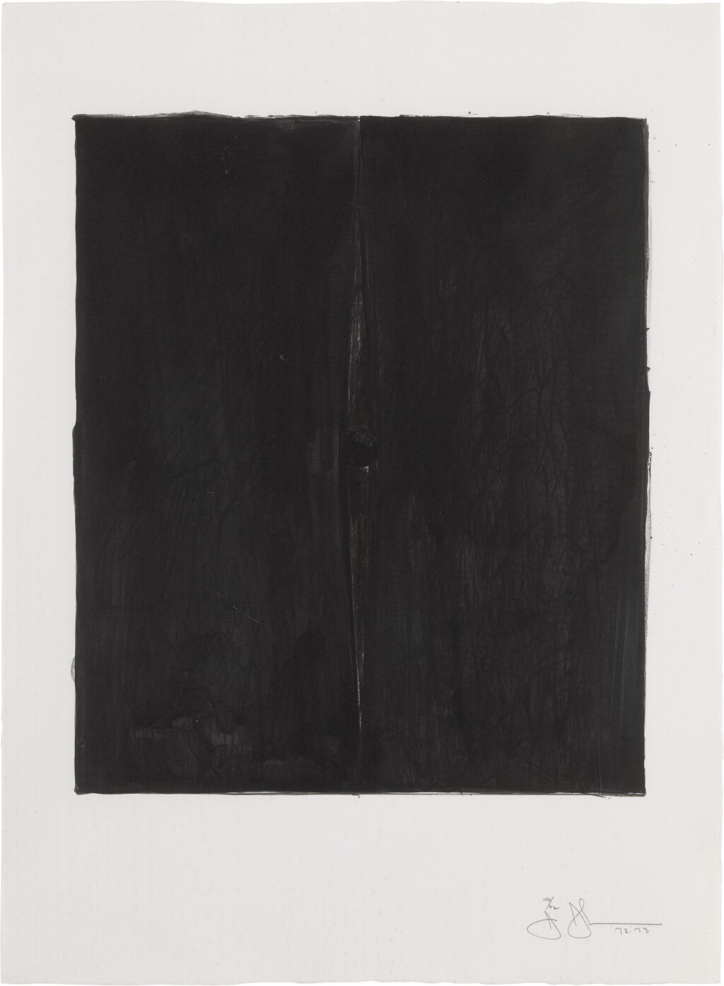 View full screen - View 1 of Lot 237. JASPER JOHNS | PAINTING WITH A BALL (ULAE 124).