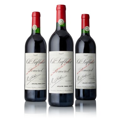 View full screen - View 1 of Lot 9225. Château Lafleur 1990 (3 BT).