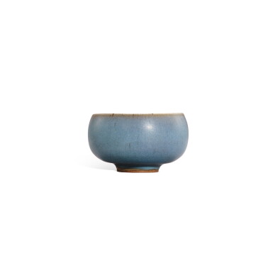 View full screen - View 1 of Lot 5851. A Junyao purple-splashed bowl, Song – Jin dynasty | 宋至金 鈞窰天藍釉紫斑缽.