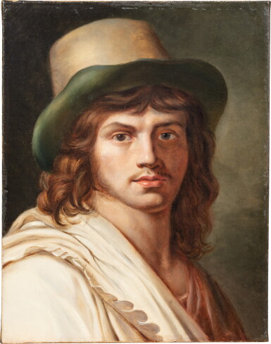 View full screen - View 1 of Lot 155. Presumed self-portrait | Autoportrait présumé.
