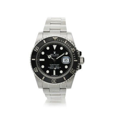 View full screen - View 1 of Lot 185. ROLEX | REFERENCE 116610 SUBMARINER A STAINLESS STEEL AUTOMATIC WRISTWATCH WITH DATE AND BRACELET, CIRCA 2010.