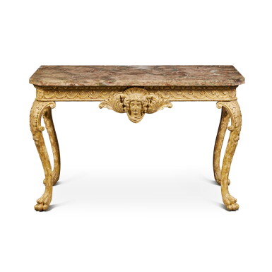 View full screen - View 1 of Lot 9. A George II Giltwood Console, circa 1740.