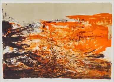 View full screen - View 1 of Lot 538. Zao Wou-Ki 趙無極 | Sans titre 無題.