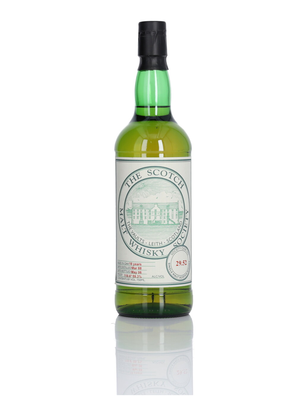 View full screen - View 1 of Lot 87. Laphroaig SMWS 29.52 18 Year Old 59.3 abv 1988 (1 Bottle 75cl).
