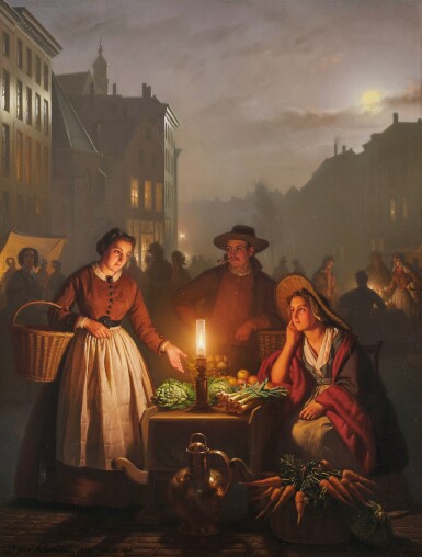 View full screen - View 1 of Lot 855. Avondmarkt.