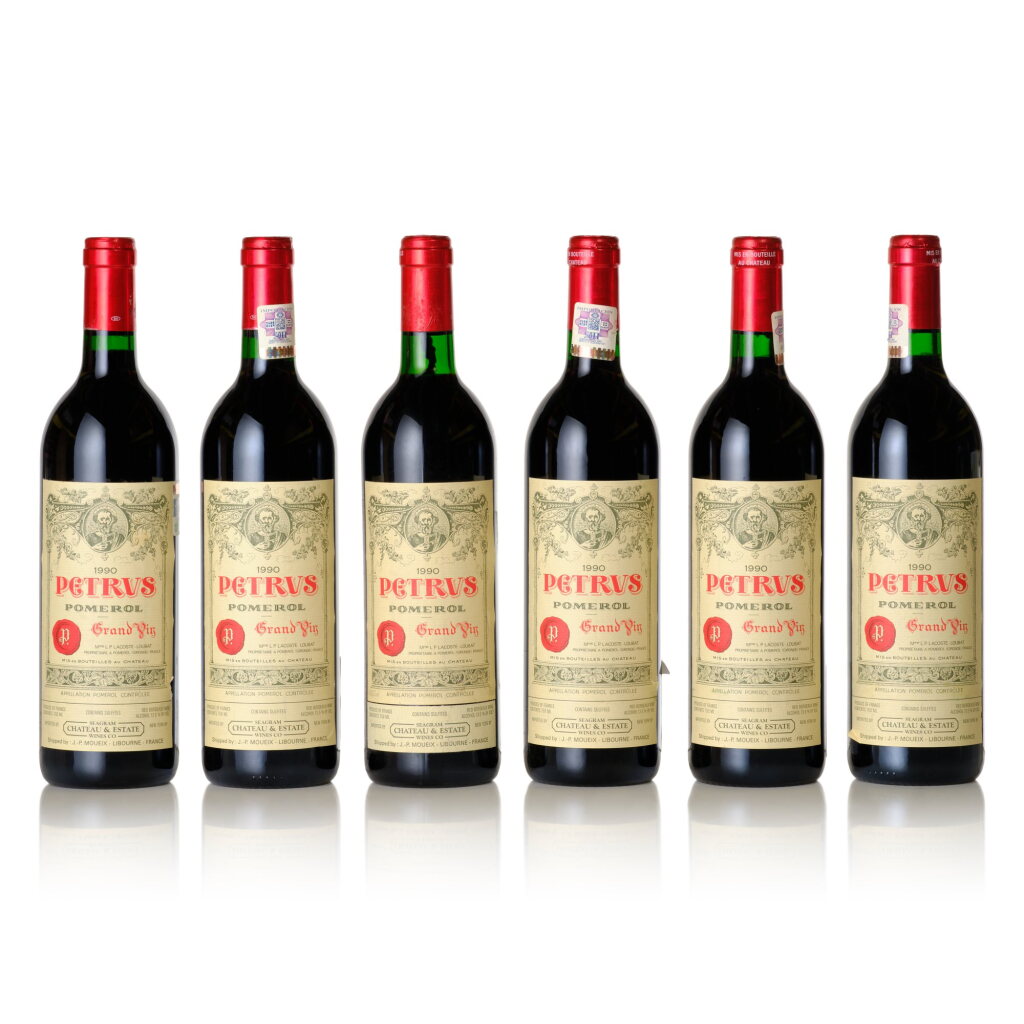 View full screen - View 1 of Lot 30. Petrus 1990 (12 BT).