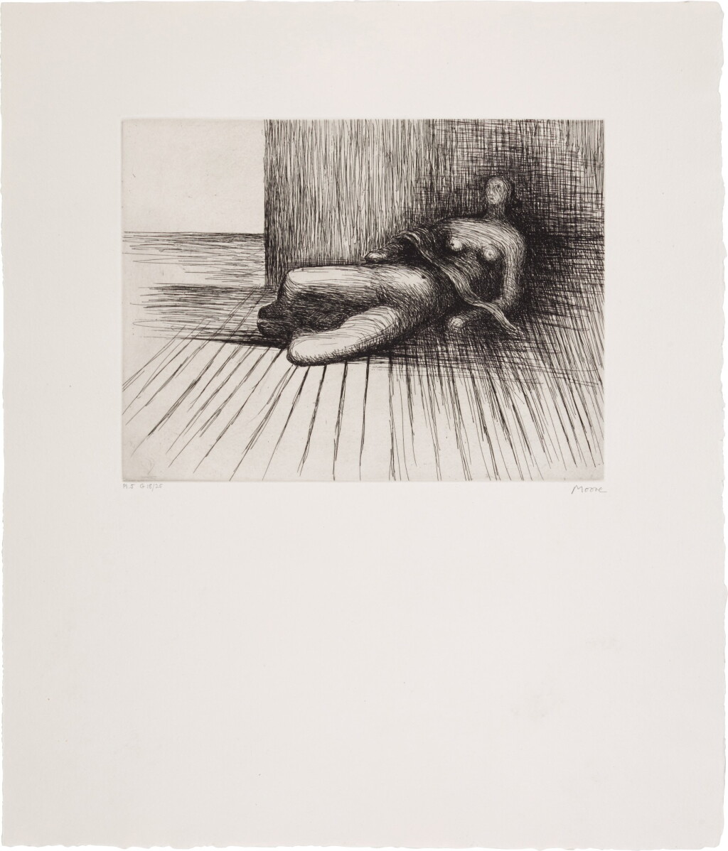 View full screen - View 1 of Lot 216. Reclining Figure 5 (C. 476).