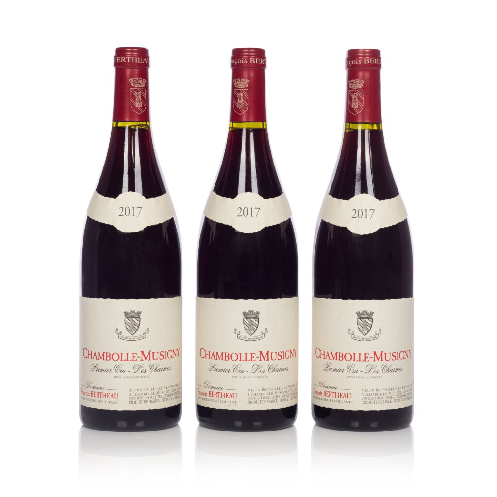 View full screen - View 1 of Lot 92. Chambolle Musigny, Les Charmes 2017 Domaine Bertheau (6 BT).