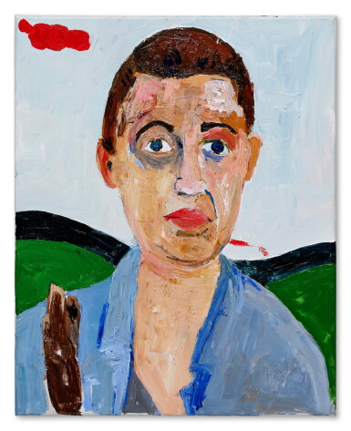 View full screen - View 1 of Lot 259. Portrait of Imara Francioni-Geller.