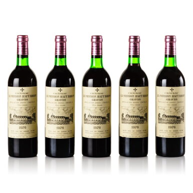 View full screen - View 1 of Lot 217. Château La Mission Haut-Brion 1976 (5 BT).