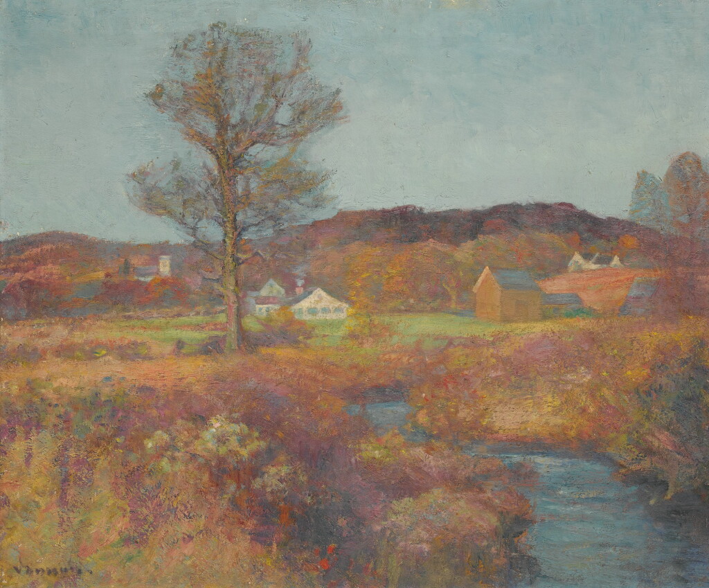 View full screen - View 1 of Lot 125. ROBERT WILLIAM VONNOH | NEW ENGLAND VALLEY.