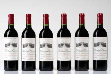 View full screen - View 1 of Lot 342. Château Canon 1983 (6 BT).