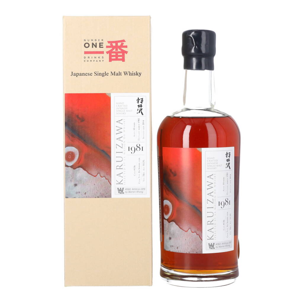 View full screen - View 1 of Lot 5274. Karuizawa Artifice 33 Year Old Cask #136 55.3 abv 1981 (1 BT70).