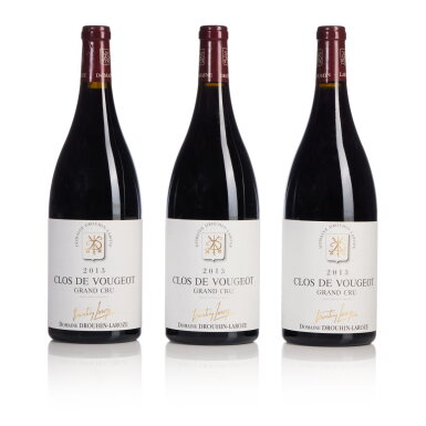 View full screen - View 1 of Lot 189. Clos de Vougeot 2013 Drouhin-Laroze (3 MAG).