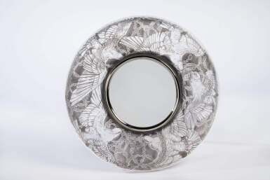 View full screen - View 1 of Lot 46. "Hirondelles" Mirror.
