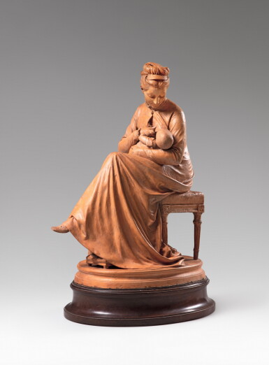 View full screen - View 1 of Lot 24. Jeune mère allaitante | Young nursing Mother.