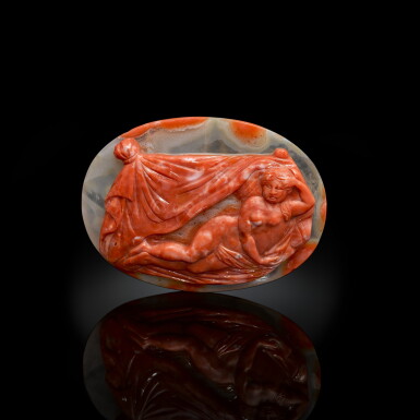 View full screen - View 1 of Lot 281. Oval Cameo of Venus.
