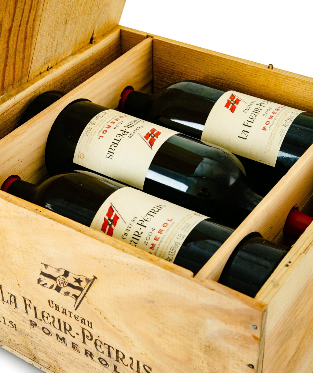 View full screen - View 1 of Lot 391. Château La Fleur Pétrus 2004 (6 MAG).