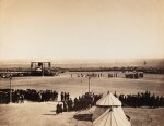 GUSTAVE LE GRAY | LA MESSE DU 4 OCTOBRE, CAMP DE CHÂLONS, 1857 MANOEUVRES DE CAVALERIE, CAMP DE CHÂLONS, 1857