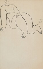 Sanyu 常玉 | Femme nue assise 坐姿裸女