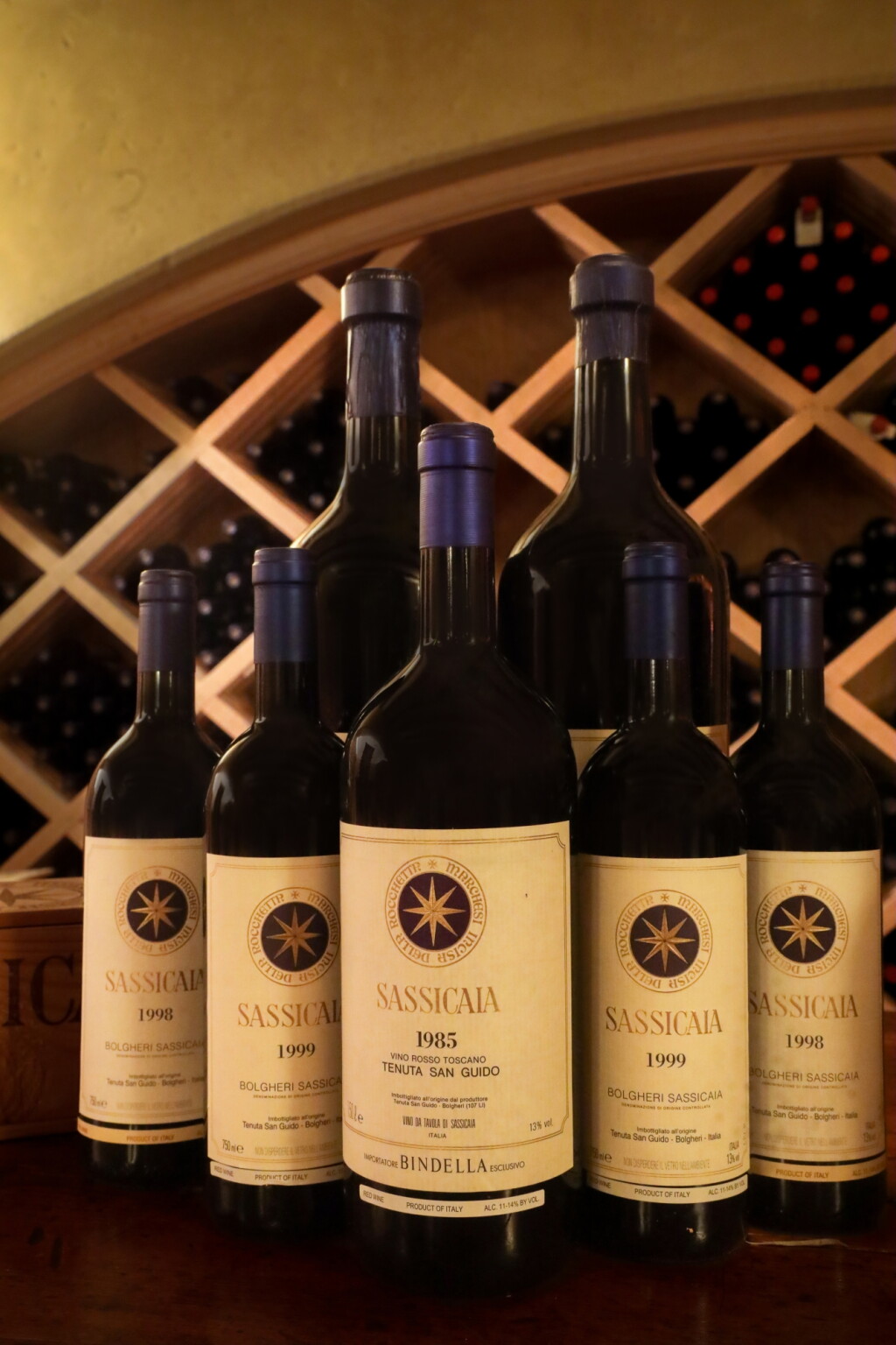 View full screen - View 1 of Lot 1366. Sassicaia 1999 (12 BT).