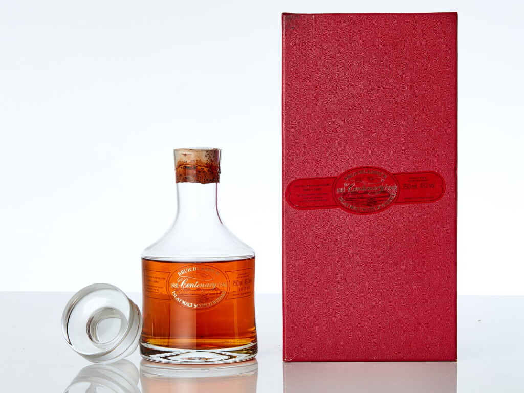 View full screen - View 1 of Lot 7649. Bruichladdich Centenary Decanter 43.0 abv NV (1 BT).