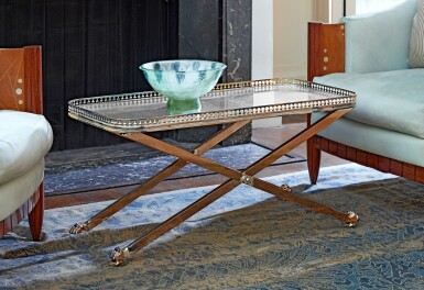 View full screen - View 1 of Lot 329. "Bord Flammes" Coffee Table.
