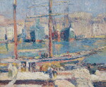Bateaux dans le port de Marseille