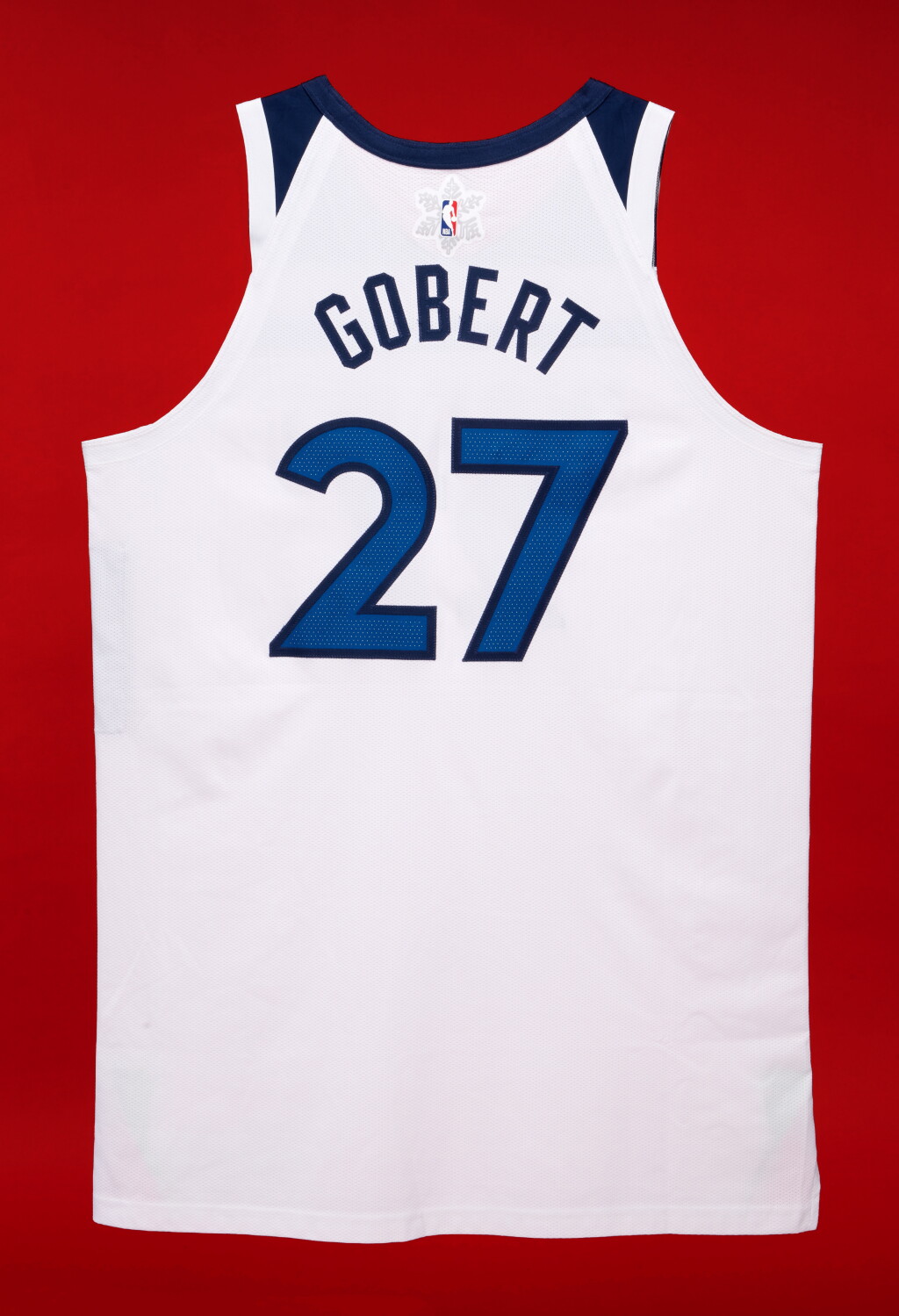View full screen - View 1 of Lot 46. Rudy Gobert ‘Christmas Day’ Minnesota Timberwolves 2025-2026 Game Worn Association Edition Jersey.