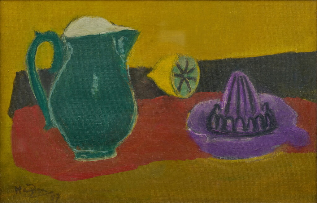 View full screen - View 1 of Lot 86. Nature morte à la cruche.