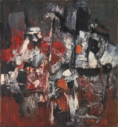 View full screen - View 1 of Lot 78. Paysage abstrait, 1961 .