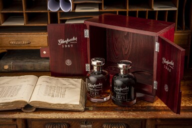View full screen - View 1 of Lot 31. Glenfarclas 55 Year Old Single Casks 1967 & 1968 (2 BT 70cl).