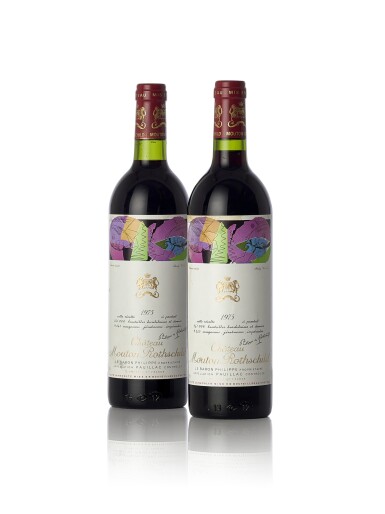View full screen - View 1 of Lot 6036. Château Mouton Rothschild 1975 (8 BT).