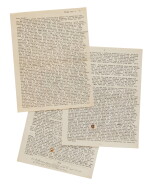 Kerouac, Jack | Typed letter to Allen Ginsberg, a blunt letter addressing a rift in their friendship