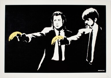 View full screen - View 1 of Lot 1. BANKSY | PULP FICTION.