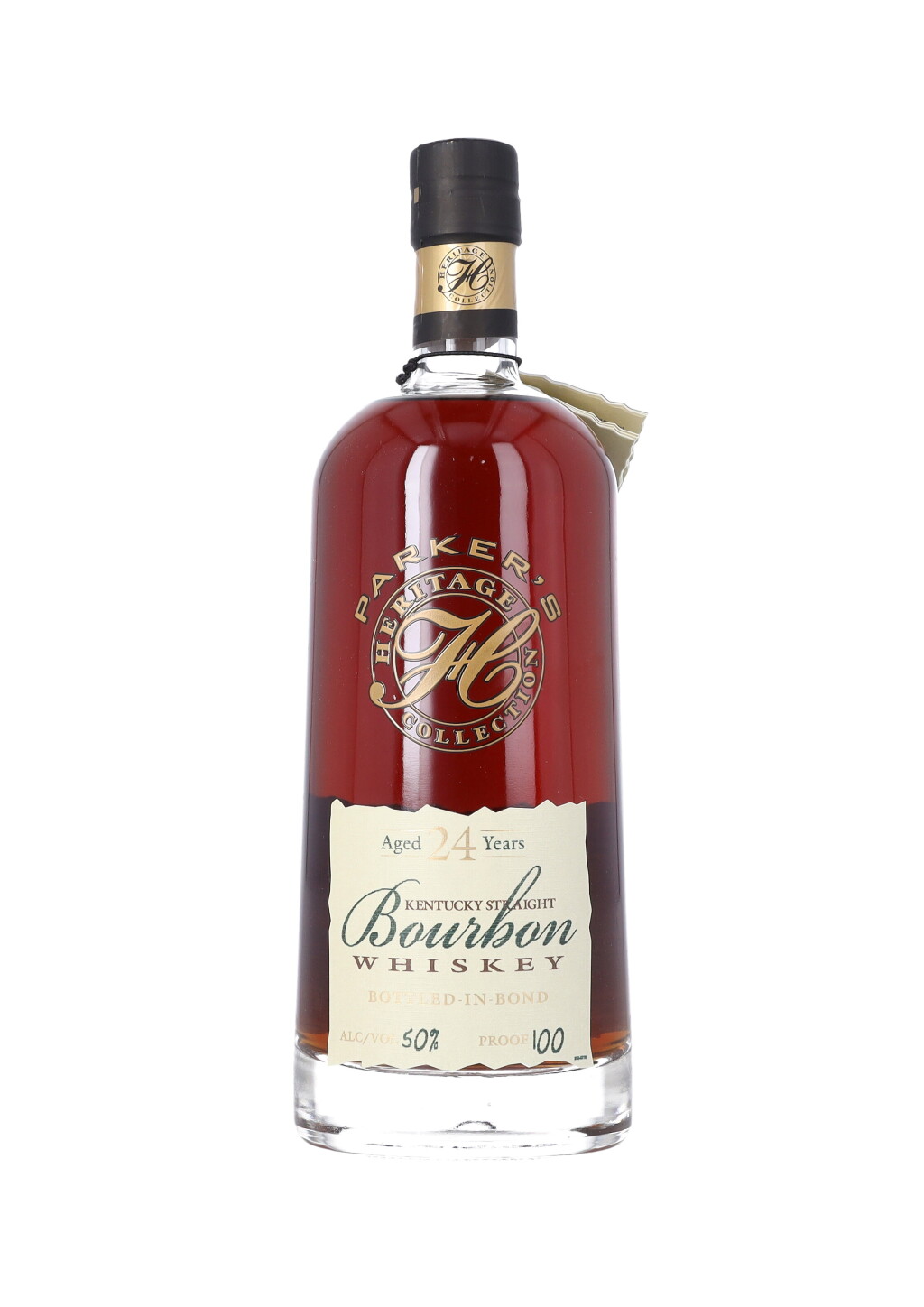 View full screen - View 1 of Lot 5413. Parker's Heritage Collection 24 Year Old Bottled in Bond 100 proof 1991 (1 BT75).
