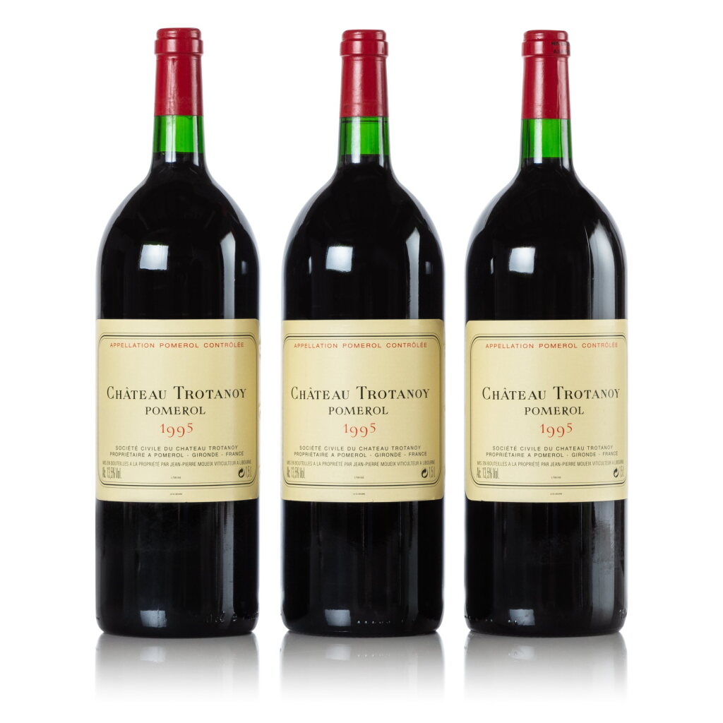 View full screen - View 1 of Lot 561. Château Trotanoy 1995 (6 MAG).