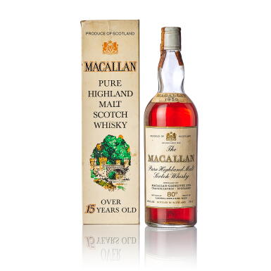 The Macallan 15 year old Campbell Hope & King 1958 80 Proof 1958 (1 ...
