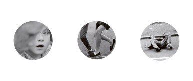 View full screen - View 1 of Lot 204. BROOMBERG & CHANARIN | I. UNTITLED (GIRL LOOKING) II. UNTITLED (LEGS) III. UNTITLED (BOY FALLING).