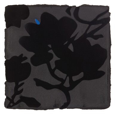 View full screen - View 1 of Lot 611. DONALD SULTAN | BLACK AND BLUES.