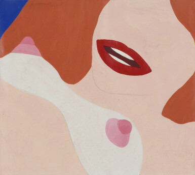 Study for Great American Nude #76 (Redhead)