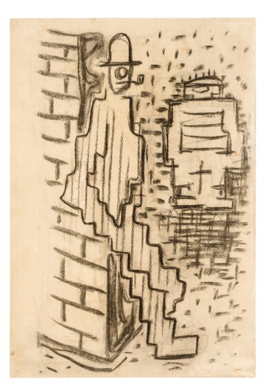 View full screen - View 1 of Lot 40. JOSEF ČAPEK | TWO MEN.