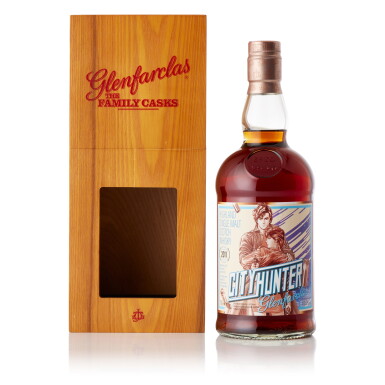 View full screen - View 1 of Lot 8124. Glenfarclas The Family Casks #1497 City Hunter 35th Anniversary 60.4 abv 2011 (1 BT70).