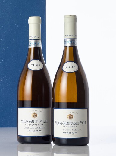View full screen - View 1 of Lot 6299. Puligny Montrachet, Les Referts 2002 Arnaud Ente (1 BT).
