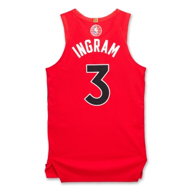 View full screen - View 1 of Lot 34. Brandon Ingram ‘Canada Series’ Toronto Raptors 2025-2026 Game Worn Icon Edition Jersey.